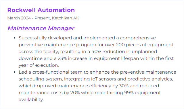 How to Display Preventive Maintenance Skills on Your Resume