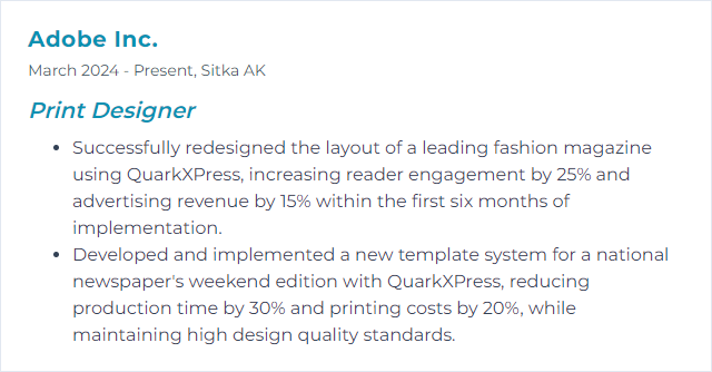 How to Display QuarkXPress Skills on Your Resume