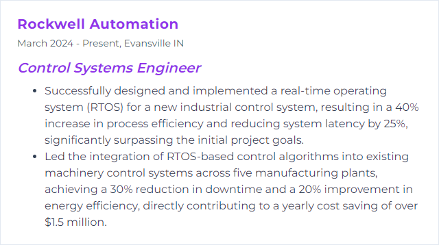 How to Display Real-Time Operating Systems Skills on Your Resume