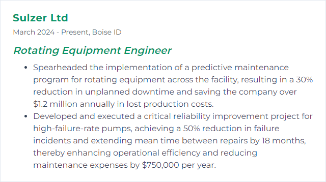 How to Display Reliability Engineering Skills on Your Resume