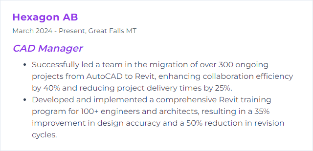 How to Display Revit Skills on Your Resume