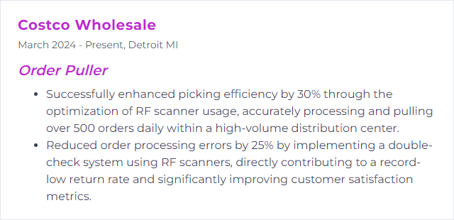 How to Display RF Scanner Skills on Your Resume