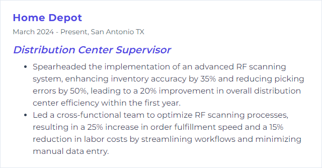 How to Display RF Scanning Skills on Your Resume