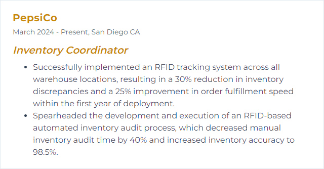 How to Display RFID Skills on Your Resume