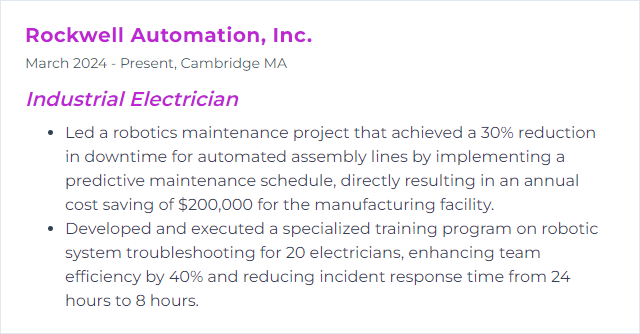 How to Display Robotics Maintenance Skills on Your Resume