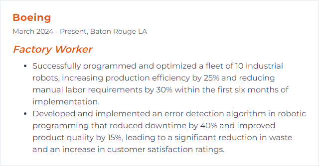 How to Display Robotics Programming Skills on Your Resume