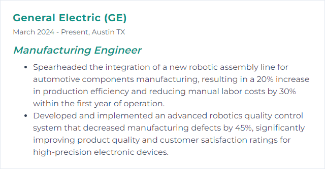 How to Display Robotics Skills on Your Resume