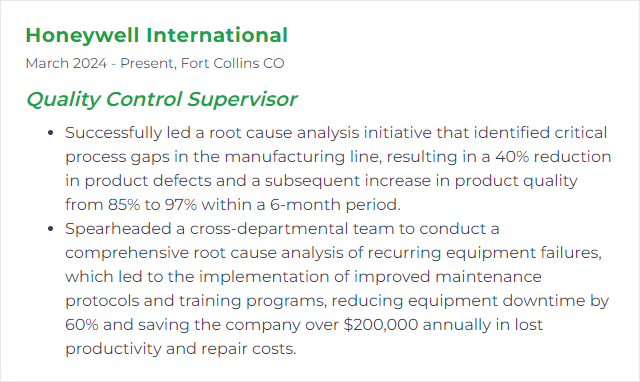 How to Display Root Cause Analysis Skills on Your Resume