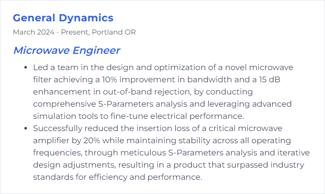 How to Display S-Parameters Analysis Skills on Your Resume