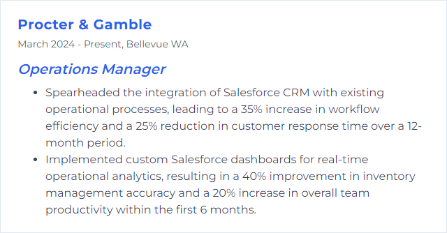 How to Display Salesforce CRM Skills on Your Resume