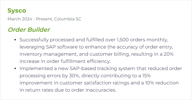 How to Display SAP Software Skills on Your Resume