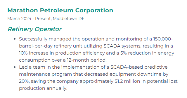 How to Display SCADA Skills on Your Resume