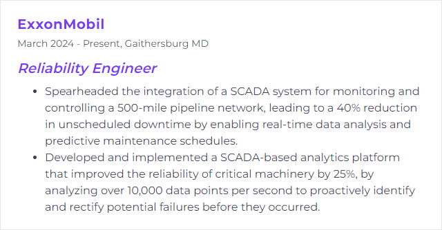 How to Display SCADA (Supervisory Control and Data Acquisition) Skills on Your Resume