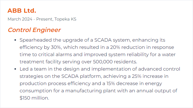 How to Display SCADA Systems Skills on Your Resume