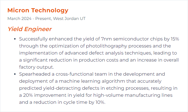 How to Display Semiconductor Fabrication Skills on Your Resume