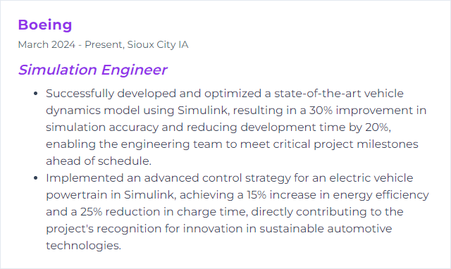 How to Display Simulink Skills on Your Resume