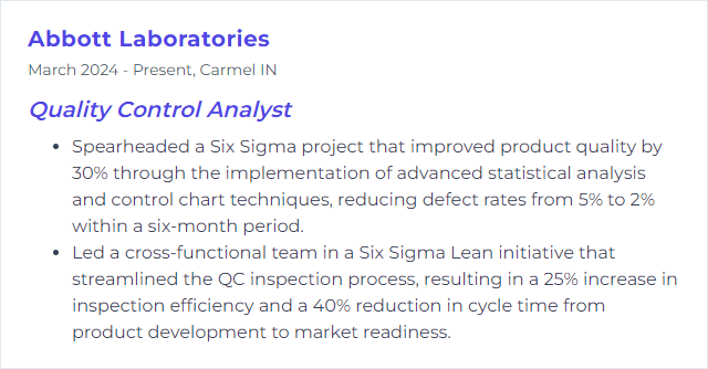 How to Display Six Sigma Skills on Your Resume