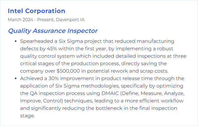 How to Display Six Sigma Skills on Your Resume