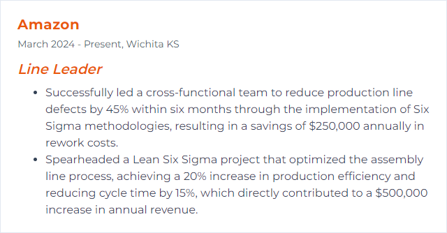 How to Display Six Sigma Skills on Your Resume