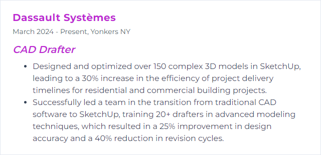 How to Display SketchUp Skills on Your Resume