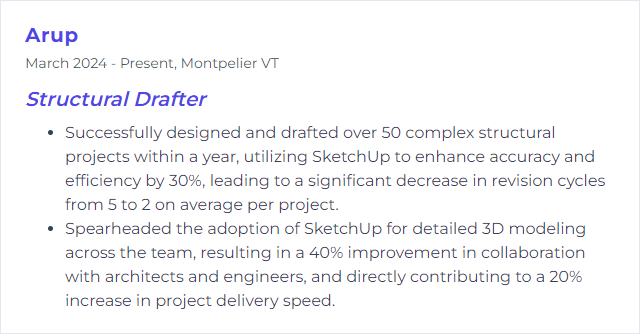 How to Display SketchUp Skills on Your Resume