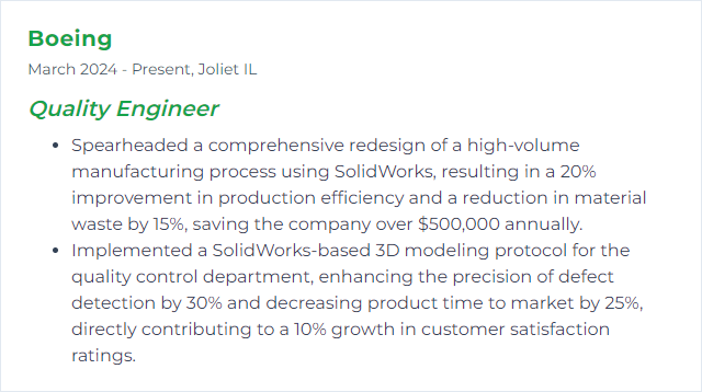 How to Display SolidWorks Skills on Your Resume