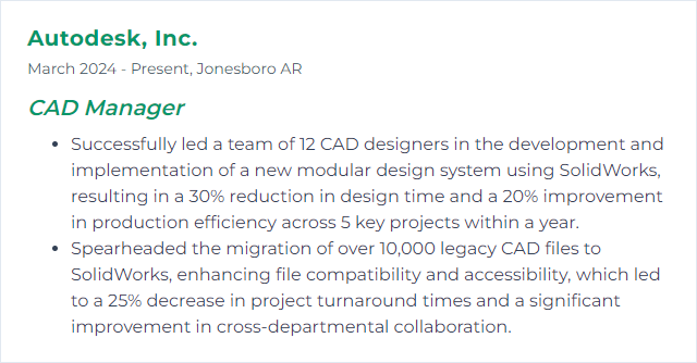 How to Display SolidWorks Skills on Your Resume