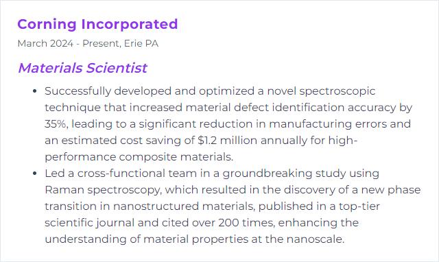 How to Display Spectroscopy Skills on Your Resume