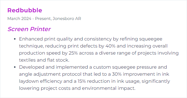 How to Display Squeegee Technique Skills on Your Resume