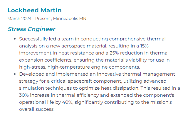 How to Display Thermal Analysis Skills on Your Resume