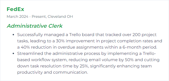 How to Display Trello Management Skills on Your Resume