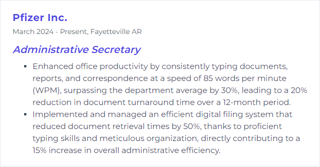 How to Display Typing Speed Skills on Your Resume