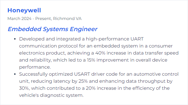 How to Display UART/USART Skills on Your Resume