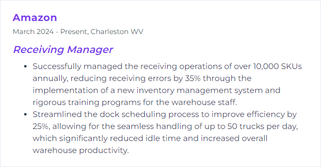 How to Display Warehouse Operations Skills on Your Resume