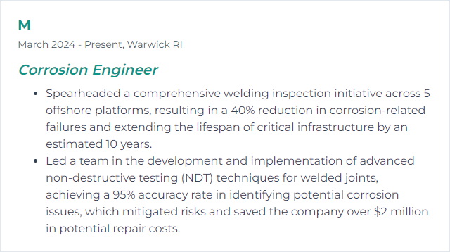 How to Display Welding Inspection Skills on Your Resume