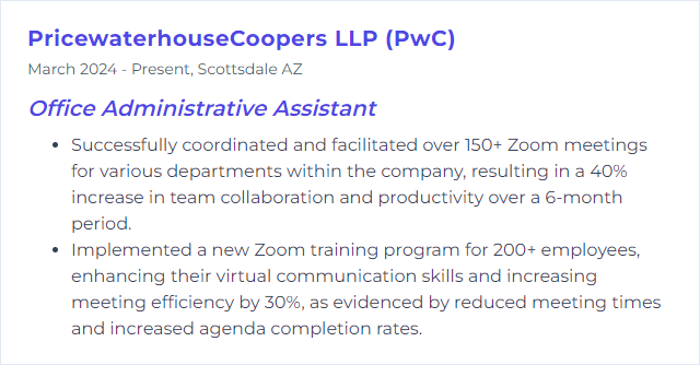 How to Display Zoom Skills on Your Resume